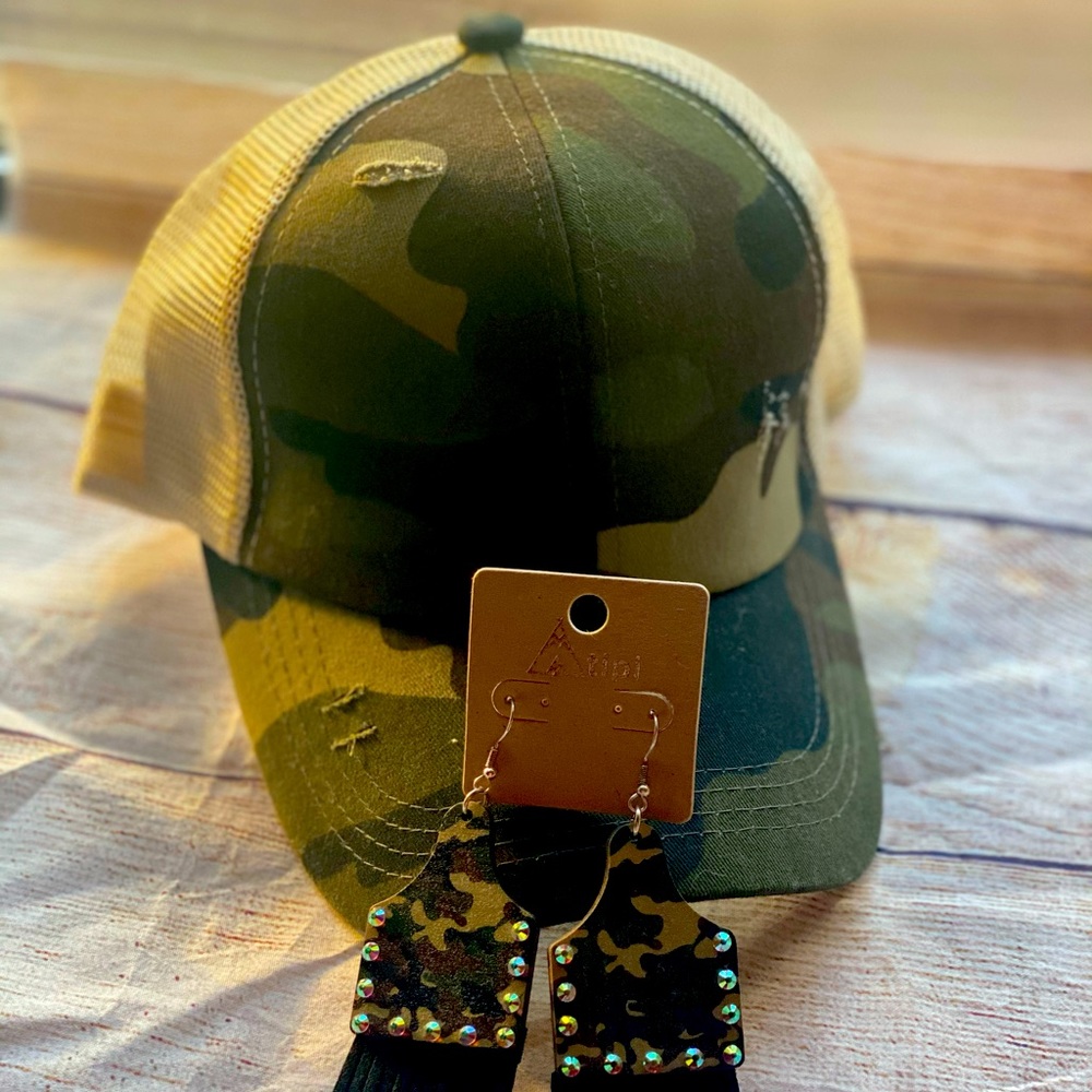 Camo hat